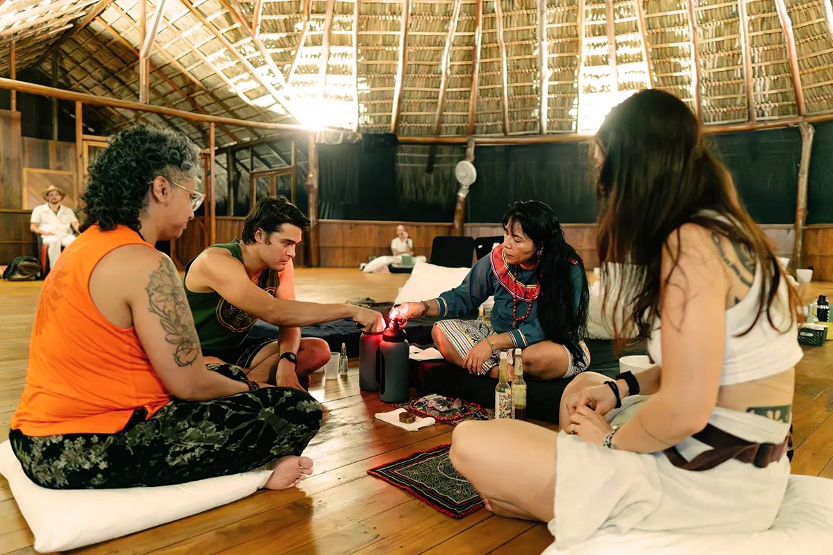 Facilitadora de integración en Soltara Healing Center Costa Rica